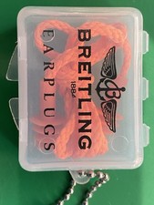 Breitling earplugs case for sale  TONBRIDGE