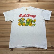Camiseta Vintage Anos 70 1977 Soft n Pretty Beija-flores Papel Higiênico Floral - Grande, usado comprar usado  Enviando para Brazil