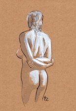 Nude dessin original d'occasion  Lille-