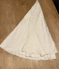 Tablecloth round cream for sale  BRISTOL