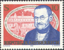 Austria 1993 charles usato  Italia