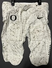 Usado, Calça de futebol OREGON DUCKS PE GAME WORN Nike casca de ovo salpicada com almofadas e cinto comprar usado  Enviando para Brazil