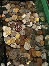 Libra Completa (16oz) de un tesoro de MONEDAS DEL MUNDO Rich Mix Lote Monedas EXTRANJERAS segunda mano  Embacar hacia Mexico