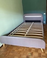 Letto matrimoniale legno usato  Brescia