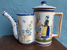 Ancienne théière faïence d'occasion  Chatou