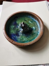 Frog pottery dish for sale  MUCH WENLOCK