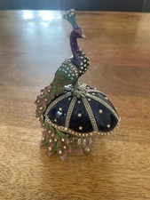 Peacock egg shaped for sale  CHATHAM