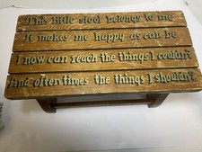 Vintage childs wooden for sale  Lansford