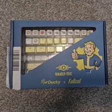 Ducky fallout keycap for sale  PRESTON