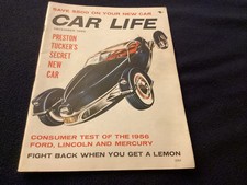 Revista Rara "Car Life", Diciembre 1955, Excelente Estado, Patrimonio de Coleccionista segunda mano  Embacar hacia Mexico