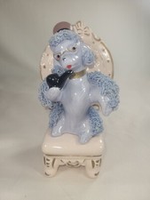 Cadeira Poodle Spaghetti Rosa Vintage com Cachimbo Marcado comprar usado  Enviando para Brazil