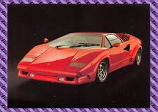Cpa lamborghini countach d'occasion  France