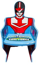 Cadeira Power Rangers Time Force vintage de madeira por Sports Fun Inc. Extremamente raro, usado comprar usado  Enviando para Brazil