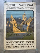Affiche originale credit d'occasion  Moutiers-les-Mauxfaits