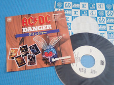 AC/DC Promo 7" Single Danger / Back In Business 1985 Japan P-1991 White Label comprar usado  Enviando para Brazil