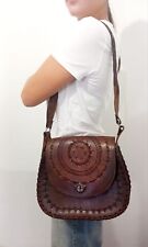 Borsa cuoio vintage usato  Italia