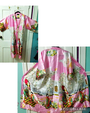 Silk robe kimono for sale  Merrillville