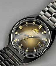 Usado, Relógio de pulso masculino vintage Orient 21 joias automático data analógica somente feito no Japão comprar usado  Enviando para Brazil