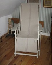 Chaise longue pliante d'occasion  Itteville