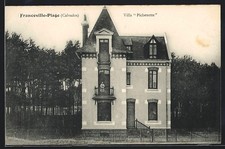 Cpa franceville plage d'occasion  Expédié en France