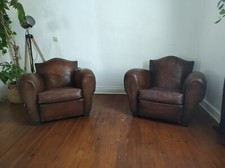 Paire club cuir d'occasion  Voiron