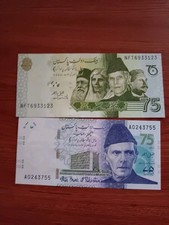 Pakistan banconote commemorati usato  Messina