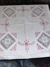 Mitteldecke spitzen stickerei gebraucht kaufen  Bremerhaven