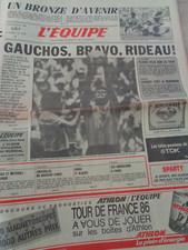 Equipe journal 1986 d'occasion  Vesoul