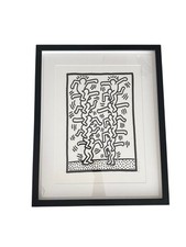 Litografia Keith Haring certificado de autenticidade original assinado numerado projetos Deitch comprar usado  Enviando para Brazil