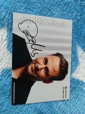 Dennis wilms autogrammkarte gebraucht kaufen  Barnstorf