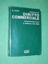 Manuale diritto commerciale usato  Roma