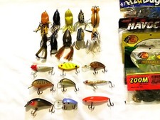 Usado, Iscas artificiais-sapos-iscas de plástico para pesca sortidas comprar usado  Enviando para Brazil