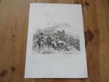 Rare hust gravure d'occasion  Einville-au-Jard
