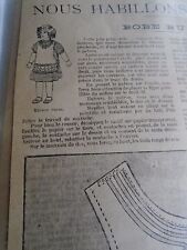 Patron original poupee d'occasion  France