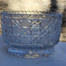 Vintage crystal footed for sale  Campo