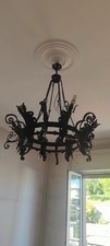 Lampadario antico ferro usato  Napoli