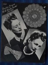 Vintage 1940 crochet for sale  ST. LEONARDS-ON-SEA