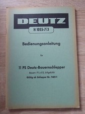 Deutz schlepper f1l gebraucht kaufen  Recke