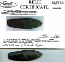 Agate basin arrowhead for sale  Jackson