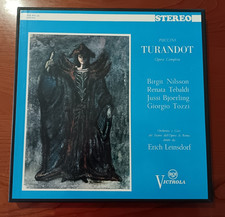 Puccini turandot leinsdorf usato  Pomezia