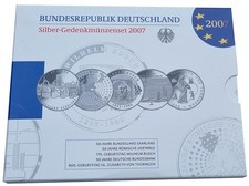 Euro silber gedenkmünzenset gebraucht kaufen  Hanau