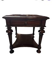 dark brown wood end tables for sale  Acworth