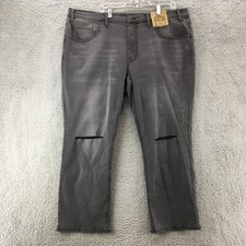 Usado, Jeans masculino Foundry Advance Flex 360 ajuste atlético 46x29 cinza cintura média zíper novo com etiquetas comprar usado  Enviando para Brazil