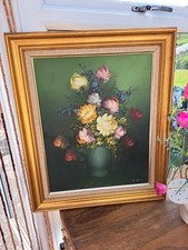 Vintage framed botanical for sale  BURNLEY