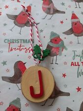 Alphabet log slice for sale  HERNE BAY