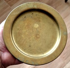 Piattino ottone firmato usato  Ragusa