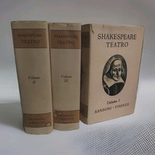 Shakespeare teatro sansoni usato  Verona