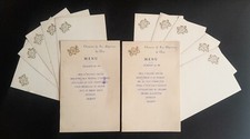 Lot x12 menus d'occasion  Les Rosiers-sur-Loire