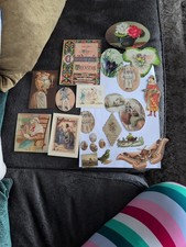 victorian decoupage for sale  MANSFIELD