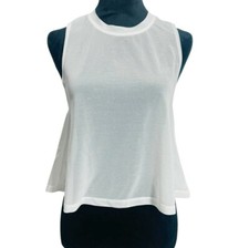 Camiseta regata atlética Carbon38 tamanho XS branca sem mangas comprar usado  Enviando para Brazil